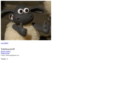 TokDownGIF screenshot