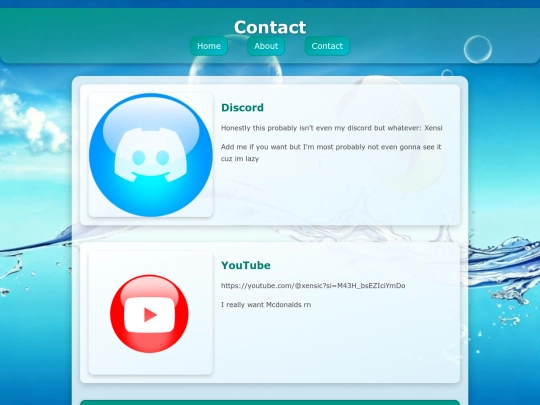 contact screenshot