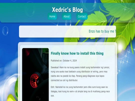index screenshot