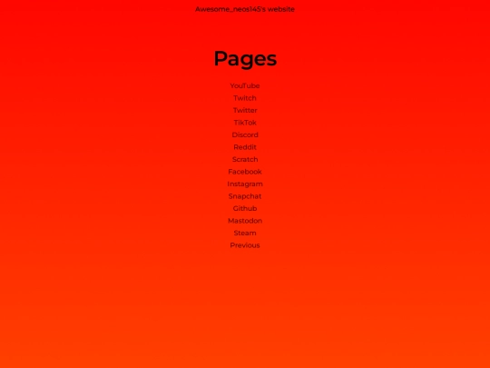links screenshot
