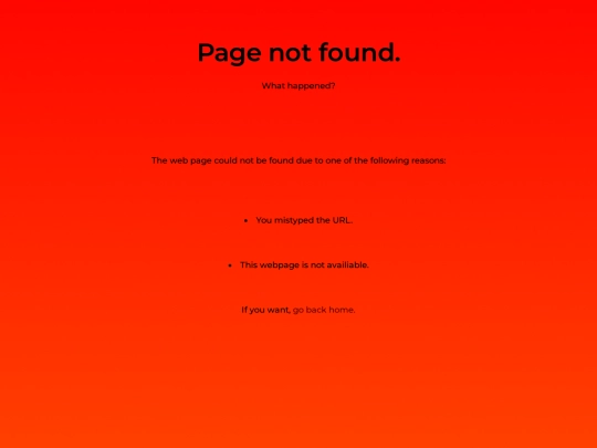 not_found screenshot
