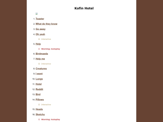index screenshot