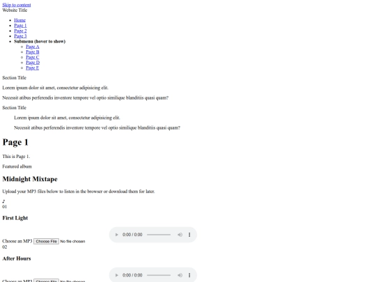 page1 screenshot