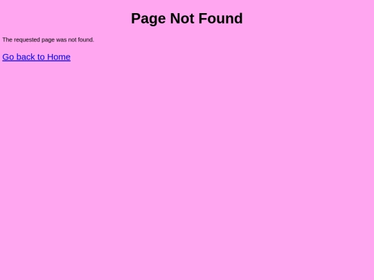not_found screenshot