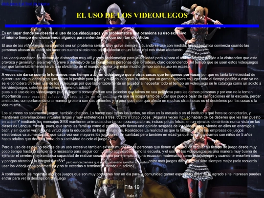INDEX/EL USO DE LOS VIDEOJUEGOS screenshot