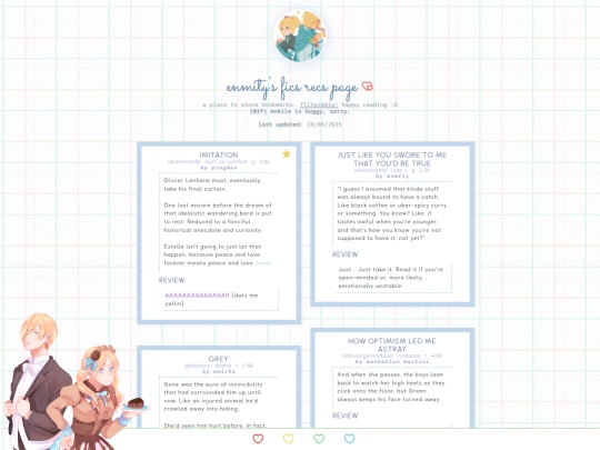 fanfic_2/recs screenshot