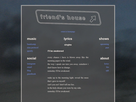 lyrics screenshot