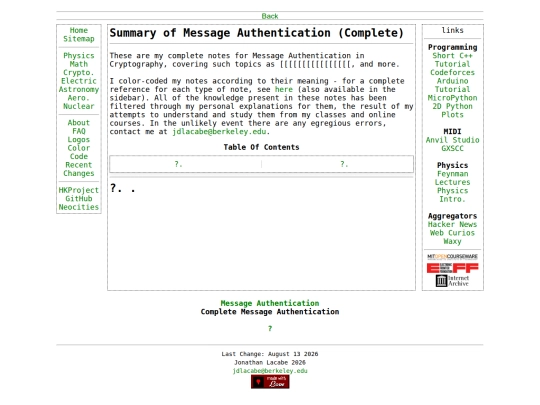 cryptography/authenticationFull screenshot