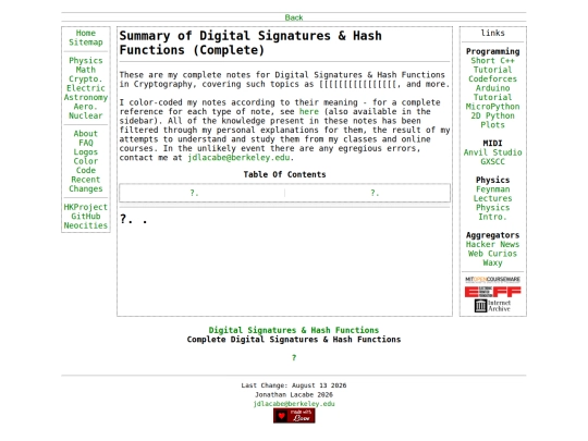 cryptography/digitalFull screenshot