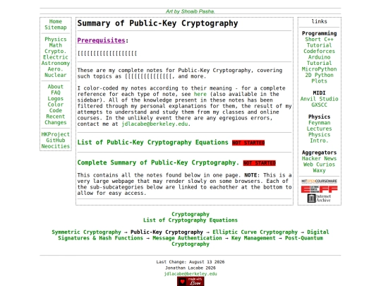 cryptography/publickey screenshot