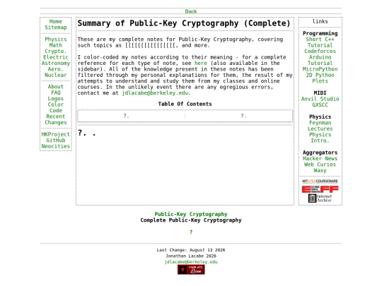 cryptography/publickeyFull screenshot