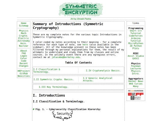 cryptography/symmetric/intro screenshot