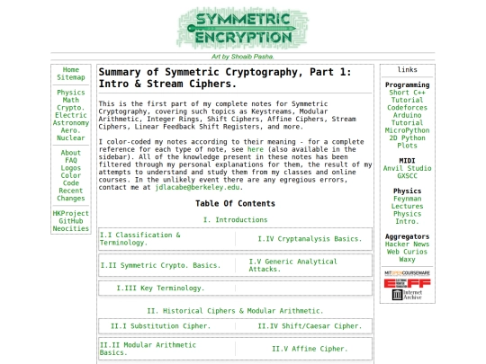 cryptography/symmetricFull screenshot