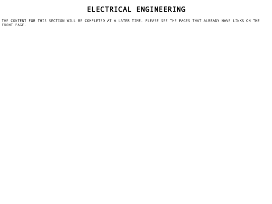 engineering/electric screenshot