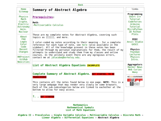 math/abstractalgebra screenshot