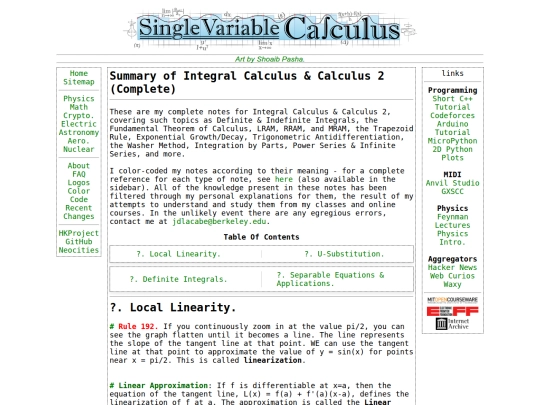 math/calculuspart2 screenshot