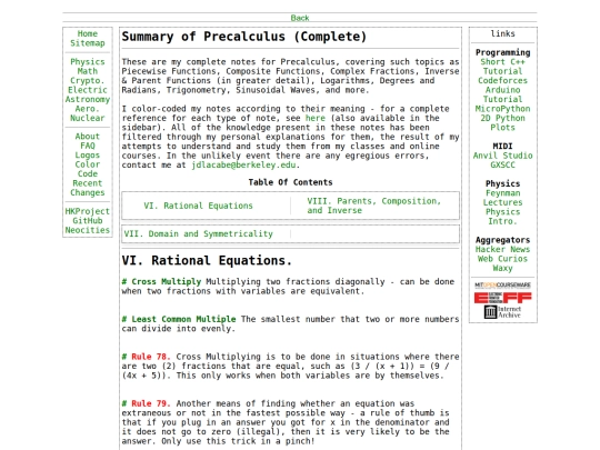math/precalculusfull screenshot