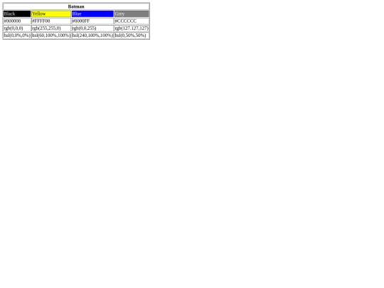 Color screenshot
