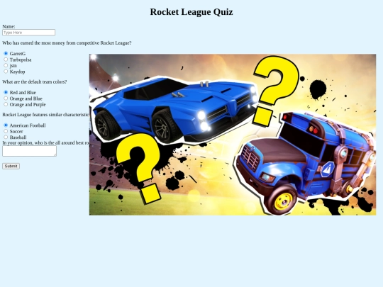 rl-quiz screenshot