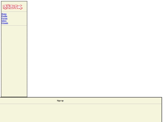 signup screenshot
