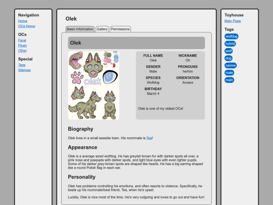 ocs/wiki/feral/olek screenshot