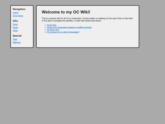 ocs/wiki screenshot