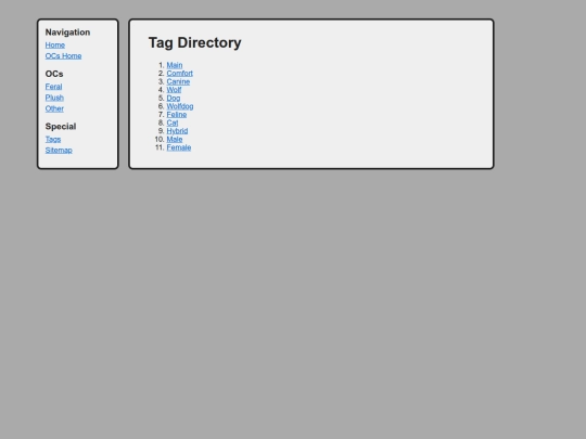 ocs/wiki/tags screenshot