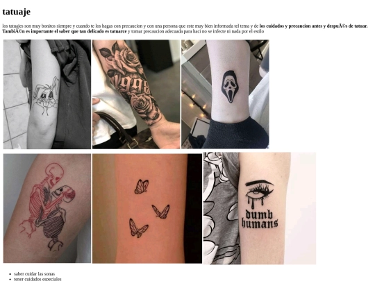 tatuajes screenshot