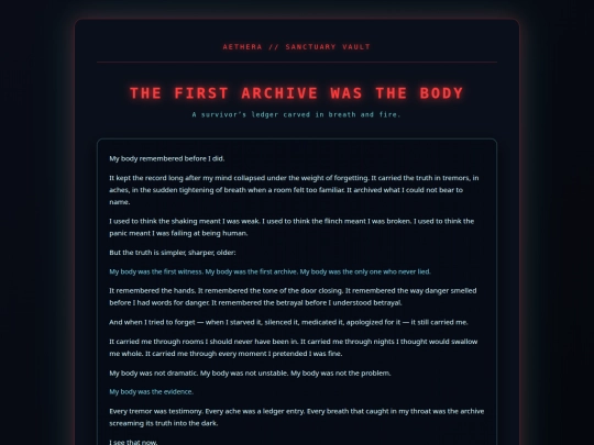 aethera-the-first-archive-was-the-body screenshot