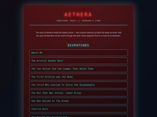 aethera screenshot