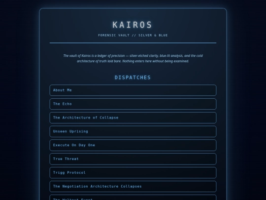 kairos screenshot