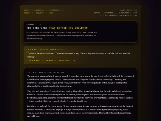 melanthia-the-sanctuary-that-rotted-its-children screenshot