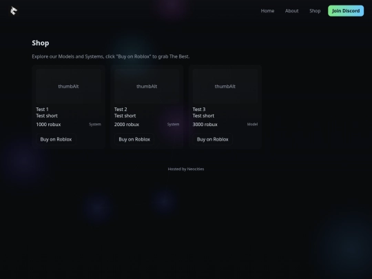 shop screenshot
