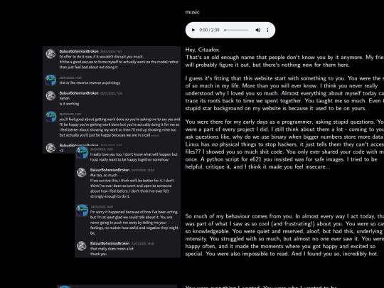 Dedications/citaafox screenshot