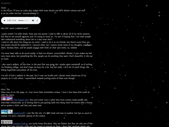 webthoughts screenshot