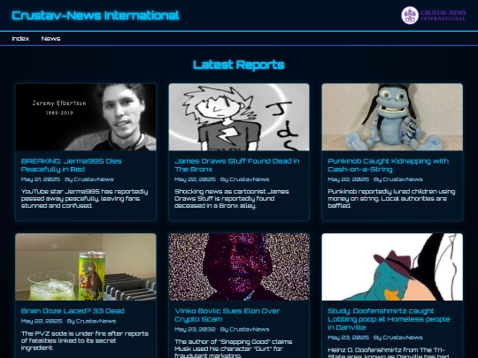 news screenshot