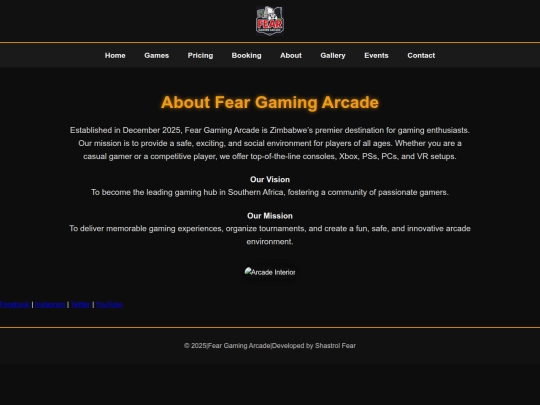 ABOUT screenshot