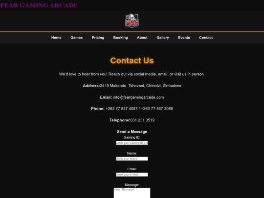 CONTACT screenshot