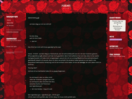 digitalGarden/Was ich denke/Ich mag mich screenshot