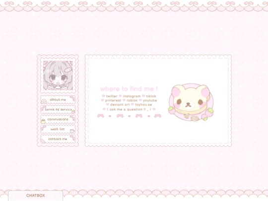 links screenshot
