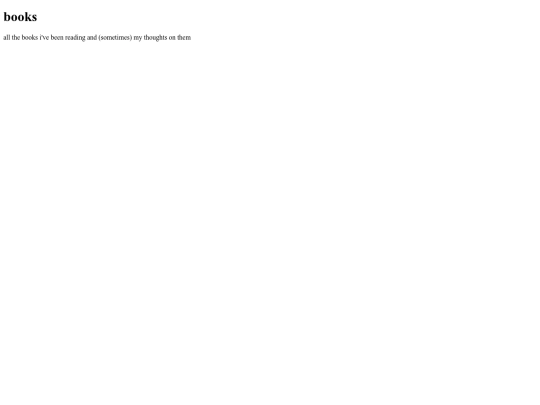 books screenshot