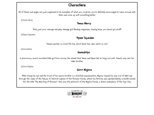 actdeity/characters screenshot