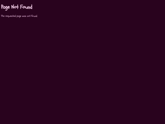 not_found screenshot