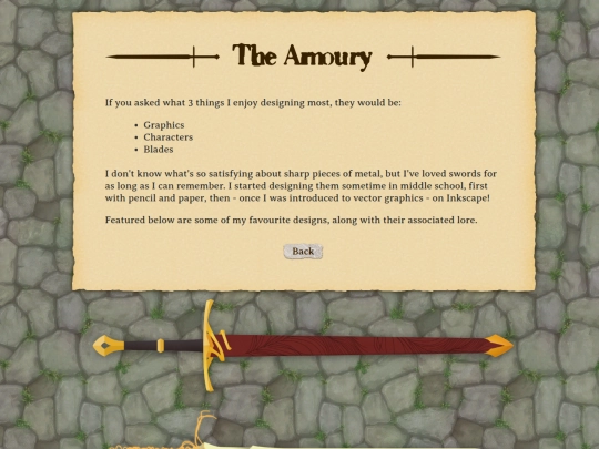 armoury screenshot