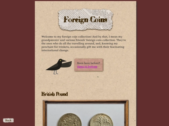 trinkets/foreign-coins screenshot