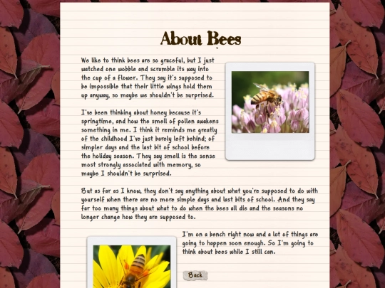 writings/poetry/about-bees screenshot