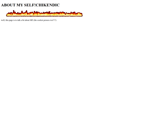 aboutmyself screenshot