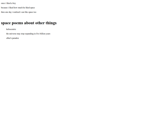 pages/space screenshot