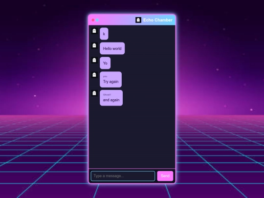 grotto-chat screenshot