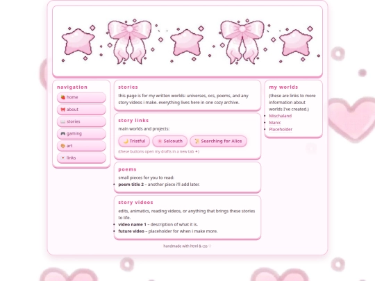 stories screenshot